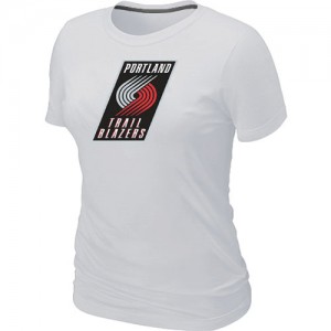 Portland Trail Blazers Big & Tall Blanc Tee-Shirt d'équipe de NBA vente en ligne - pour Femme
