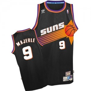 Phoenix Suns #9 Adidas Throwback Noir Authentic Maillot d'équipe de NBA Le meilleur cadeau - Dan Majerle pour Homme