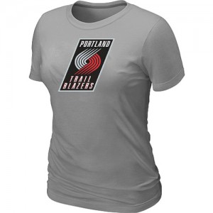 Tee-Shirt Gris Big & Tall Portland Trail Blazers - Femme