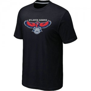 Tee-Shirt NBA Atlanta Hawks Noir Big & Tall - Homme