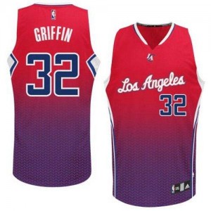 Los Angeles Clippers Blake Griffin #32 Resonate Fashion Authentic Maillot d'équipe de NBA - Rouge pour Homme
