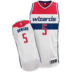 Maillot NBA Authentic Juwan Howard #5 Washington Wizards Home Blanc - Homme