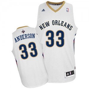 Maillot Swingman New Orleans Pelicans NBA Home Blanc - #33 Ryan Anderson - Homme