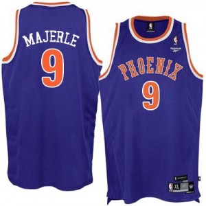 Maillot NBA Violet Dan Majerle #9 Phoenix Suns New Throwback Authentic Homme Adidas