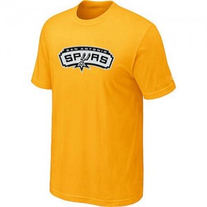 San Antonio Spurs Big & Tall Tee-Shirt d'équipe de NBA - Jaune pour Homme