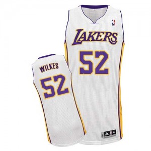 Maillot Authentic Los Angeles Lakers NBA Alternate Blanc - #52 Jamaal Wilkes - Homme