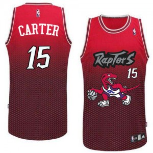Maillot Swingman Toronto Raptors NBA Resonate Fashion Rouge - #15 Vince Carter - Homme