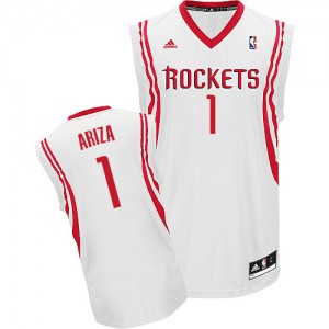 Houston Rockets Trevor Ariza #1 Home Swingman Maillot d'équipe de NBA - Blanc pour Homme