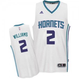 Charlotte Hornets Marvin Williams #2 Home Swingman Maillot d'équipe de NBA - Blanc pour Homme