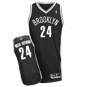 Brooklyn Nets #24 Adidas Road Noir Authentic Maillot d'équipe de NBA en ligne - Rondae Hollis-Jefferson pour Homme