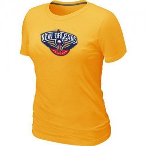 Tee-Shirt NBA New Orleans Pelicans Jaune Big & Tall - Femme