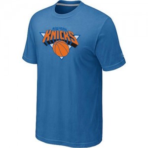 New York Knicks Big & Tall Tee-Shirt d'équipe de NBA - Bleu clair pour Homme
