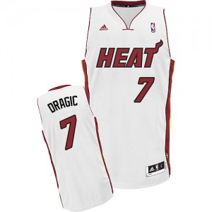Maillot Adidas Blanc Home Swingman Miami Heat - Goran Dragic #7 - Homme