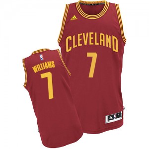 Maillot Adidas Vin Rouge Road Swingman Cleveland Cavaliers - Mo Williams #7 - Homme
