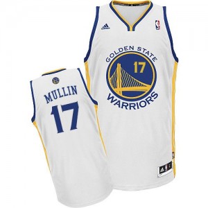 Maillot NBA Swingman Chris Mullin #17 Golden State Warriors Home Blanc - Homme