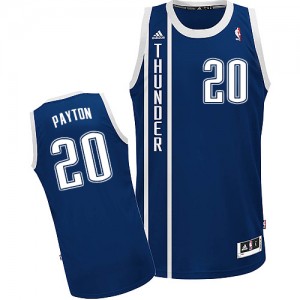 Maillot Adidas Bleu marin Alternate Swingman Oklahoma City Thunder - Gary Payton #20 - Homme
