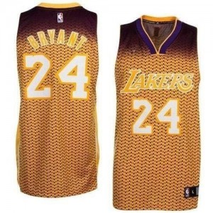Los Angeles Lakers Kobe Bryant #24 Resonate Fashion Authentic Maillot d'équipe de NBA - Or pour Homme