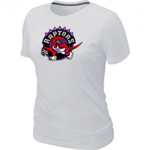 T-shirt principal de logo Toronto Raptors NBA Big & Tall Blanc - Femme