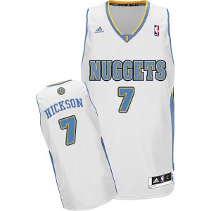 Maillot Swingman Denver Nuggets NBA Home Blanc - #7 JJ Hickson - Homme