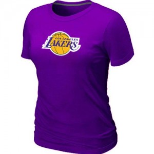 Los Angeles Lakers Big & Tall Violet Tee-Shirt d'équipe de NBA à vendre - pour Femme