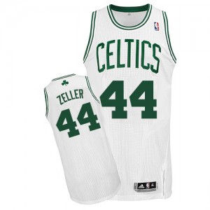 Maillot Adidas Blanc Home Authentic Boston Celtics - Tyler Zeller #44 - Homme