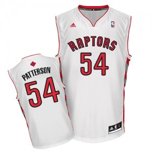 Maillot Swingman Toronto Raptors NBA Home Blanc - #54 Patrick Patterson - Homme