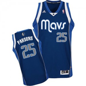 Maillot NBA Swingman Chandler Parsons #25 Dallas Mavericks Alternate Bleu marin - Homme