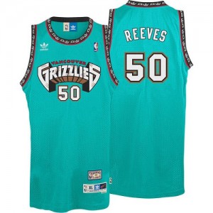 Maillot NBA Authentic Bryant Reeves #50 Memphis Grizzlies Hardwood Classics Throwback Vert - Homme