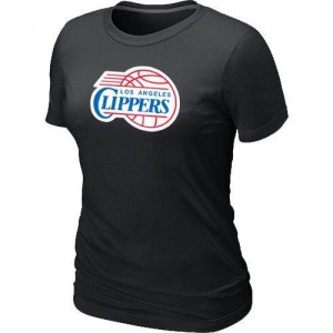 T-shirt principal de logo Los Angeles Clippers NBA Big & Tall Noir - Femme