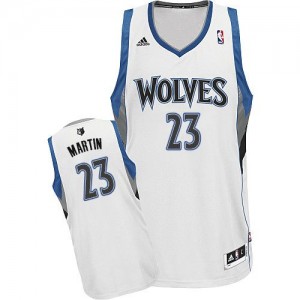 Maillot NBA Swingman Kevin Martin #23 Minnesota Timberwolves Home Blanc - Homme