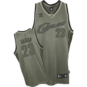 Maillot NBA Swingman LeBron James #23 Cleveland Cavaliers "Field Issue" Gris - Homme