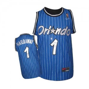 Orlando Magic Nike Penny Hardaway #1 Throwback Authentic Maillot d'équipe de NBA - Bleu royal pour Homme
