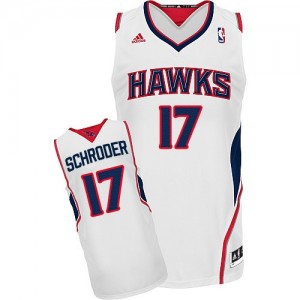 Maillot Swingman Atlanta Hawks NBA Home Blanc - #17 Dennis Schroder - Homme