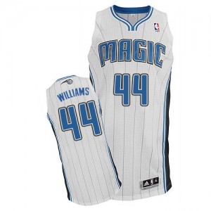 Maillot NBA Blanc Jason Williams #44 Orlando Magic Home Authentic Homme Adidas