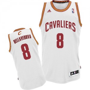 Maillot Adidas Blanc Home Swingman Cleveland Cavaliers - Matthew Dellavedova #8 - Homme