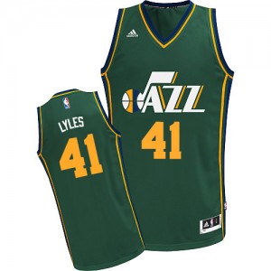 Maillot NBA Swingman Trey Lyles #41 Utah Jazz Alternate Vert - Homme