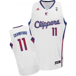 Maillot Swingman Los Angeles Clippers NBA Home Blanc - #11 Jamal Crawford - Homme