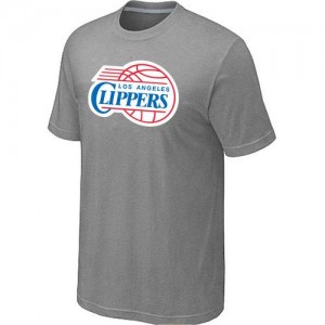 Los Angeles Clippers Big & Tall Gris Tee-Shirt d'équipe de NBA la meilleure qualité - pour Homme