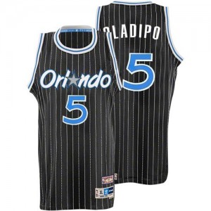 Maillot Authentic Orlando Magic NBA Throwback Noir - #5 Victor Oladipo - Homme