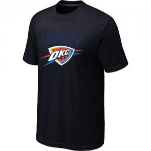 Oklahoma City Thunder Big & Tall Noir Tee-Shirt d'équipe de NBA en soldes - pour Homme