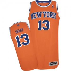 Maillot Authentic New York Knicks NBA Alternate Orange - #13 Jerian Grant - Homme