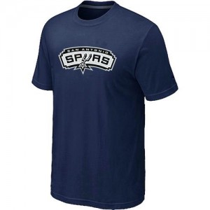 T-shirt principal de logo San Antonio Spurs NBA Big & Tall Marine - Homme