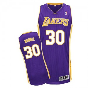 Maillot Adidas Violet Road Authentic Los Angeles Lakers - Julius Randle #30 - Homme