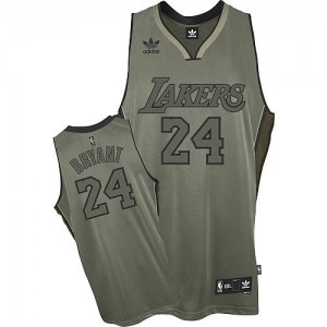 Maillot Adidas Gris Field Issue Swingman Los Angeles Lakers - Kobe Bryant #24 - Homme