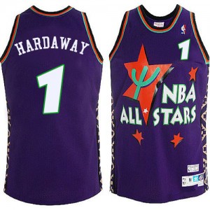 Maillot Mitchell and Ness Bleu 1995 All Star Throwback Authentic Orlando Magic - Penny Hardaway #1 - Homme