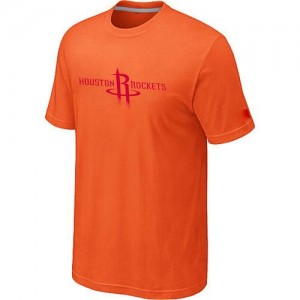 Houston Rockets Big & Tall Orange Tee-Shirt d'équipe de NBA Magasin d'usine - pour Homme