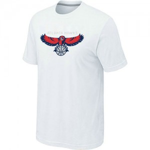 Tee-Shirt Blanc Big & Tall Atlanta Hawks - Homme