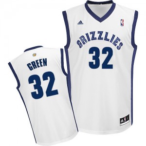 Maillot Swingman Memphis Grizzlies NBA Home Blanc - #32 Jeff Green - Homme