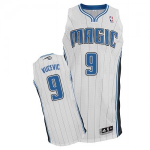 Maillot Authentic Orlando Magic NBA Home Blanc - #9 Nikola Vucevic - Homme