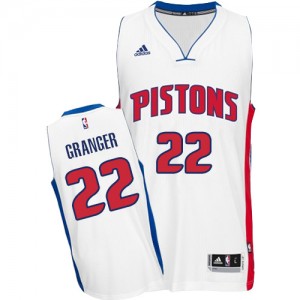Maillot Swingman Detroit Pistons NBA Home Blanc - #22 Danny Granger - Homme